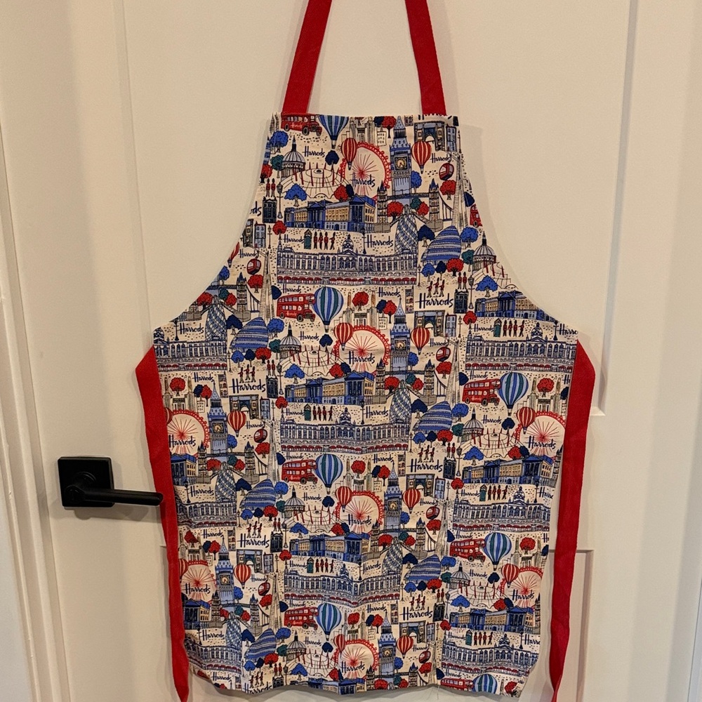 Harrods Multicolor Cityscape Apron